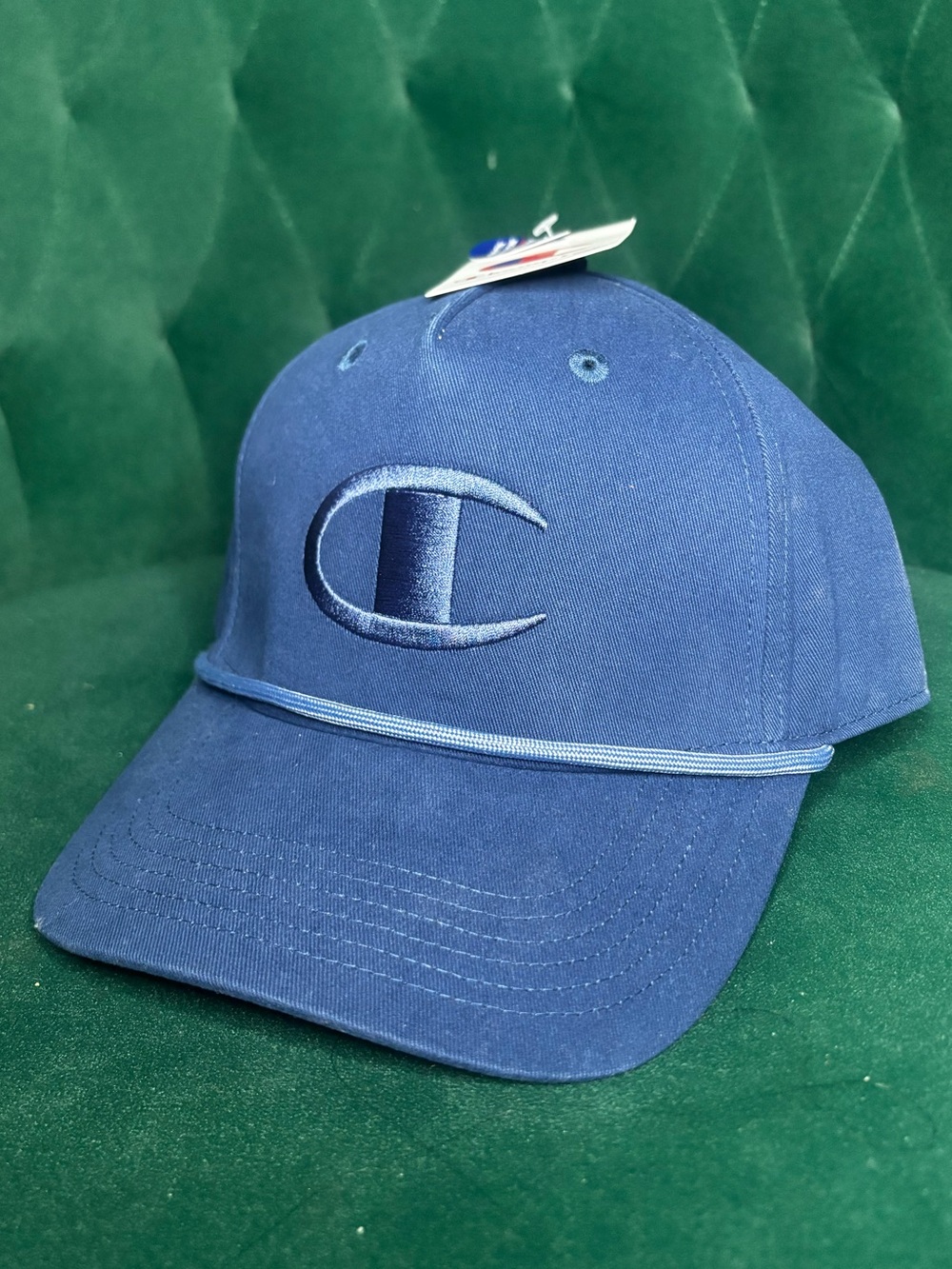 Champion Navy Noah Twill Baseball Cap NWT Snapback Hat